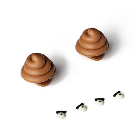 Nageoires et Yeux de Poopoo pour Sharkicks Pro